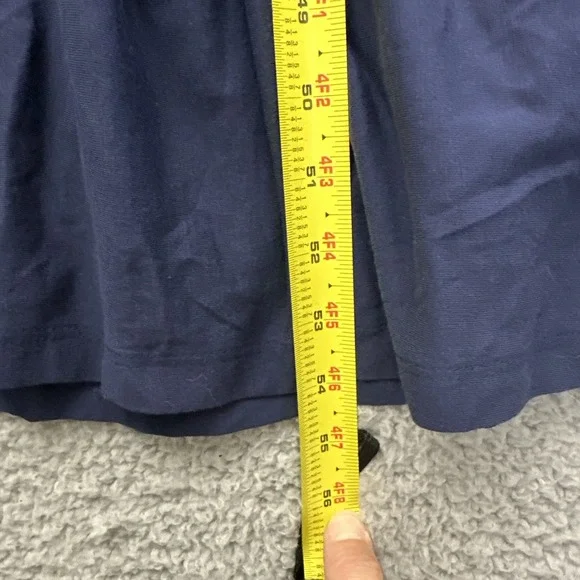 NWOT Lilly Pulitzer Malone Maxi Dress Tiered Navy Blue Preppy Cotton Women Small - Picture 7 of 9